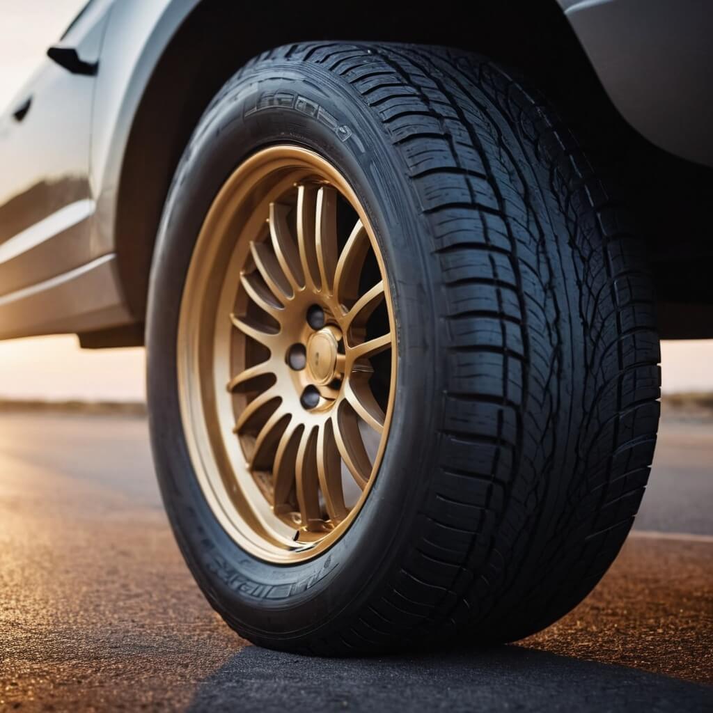 Tire service in progress at Mostbet Tire Center